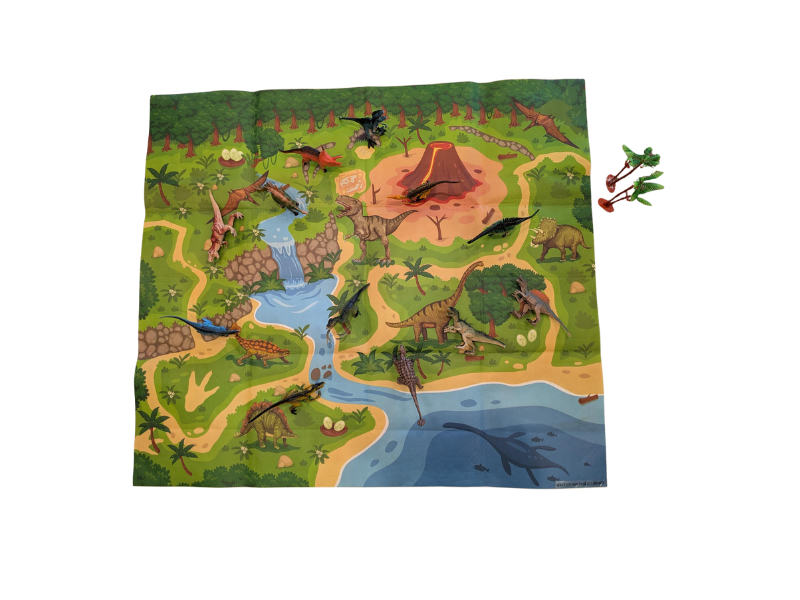 Dinosaur Figurines & Activity Mat
