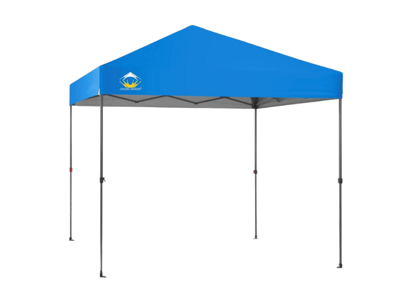 Outdoor canopy in a blue color