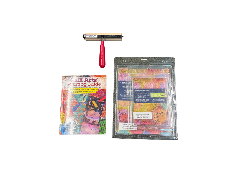 Make gel prints with this kit