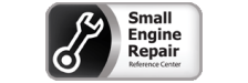 Small Engine Repair Source black text logo with a graphic of a wrench tool