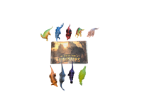 Dinosaur Figurines & Pretex Book of Dinosaurs