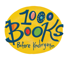 1,000 Books Before Kindergarten graphic logo