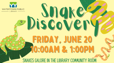 yellow background, green lettering