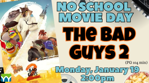 black and blue lettering